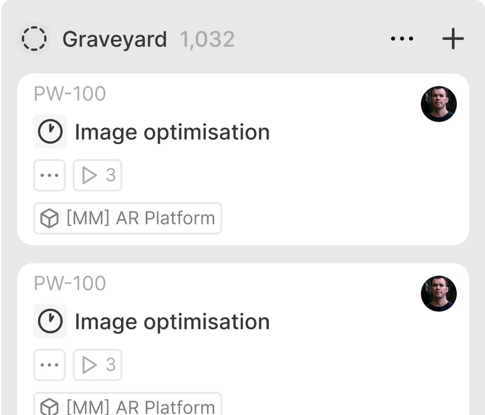 Result storage interface